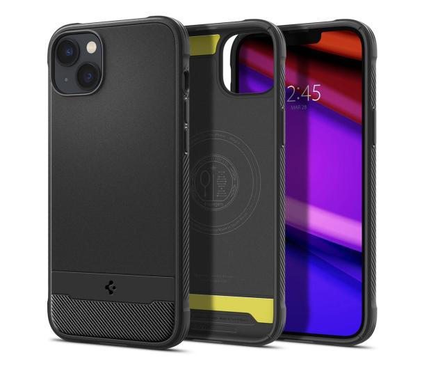 Spigen Rugged Armor Mag Magsafe do iPhone 14 matte black - 1070242 - zdjęcie